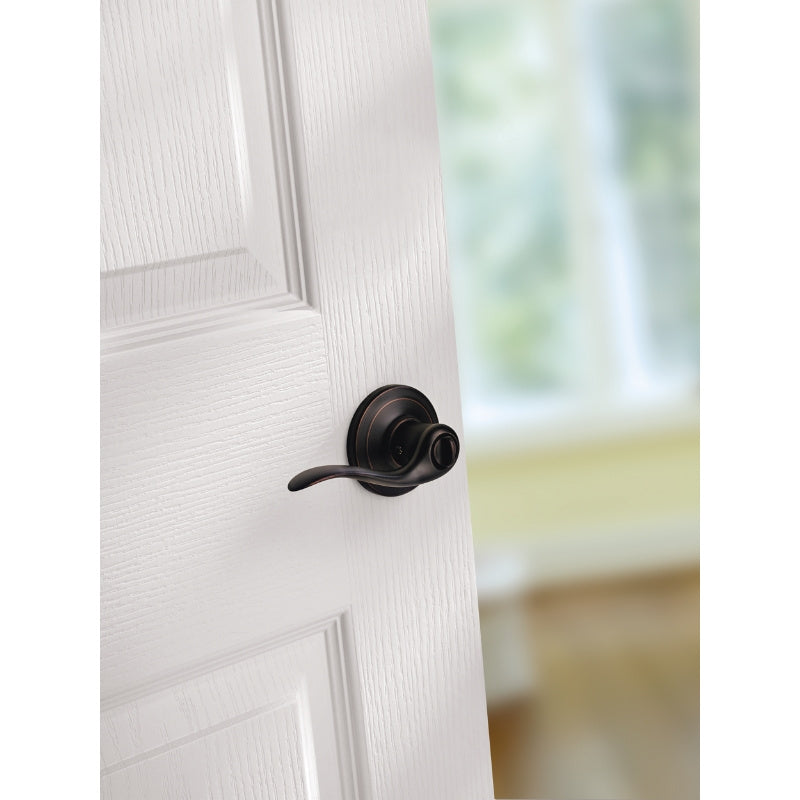 Kwikset Signature Series 730TNL11P Privacy Lever, Venetian Bronze