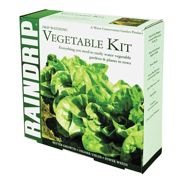 Raindrip R567DT Drip Watering Vegetable Garden Kit with Anti-Syphon