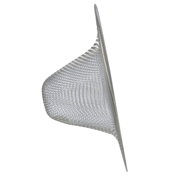 Danco 88822 Mesh Strainer, 4-1/2 in Dia, Stainless Steel, 4-1/2 in Mesh, For: 4-1/2 in Drain Opening Kitchen Sink