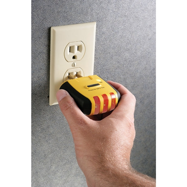 GB Breaker Finder Series CS61200 Circuit Breaker Finder/Locator and GFCI Tester, LED Display