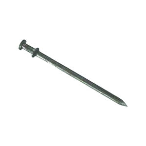 ProFIT 0077199 Scaffold Nail, 16D, 3 in L, Steel, Brite, Duplex Head, Round, Smooth Shank, 25 lb