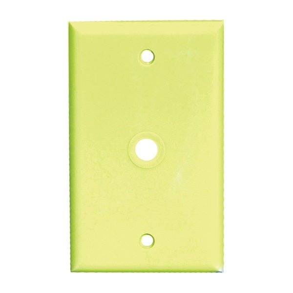 Eaton Wiring Devices 2128 2128V-BOX Wallplate, 4-1/2 in L, 2-3/4 in W, 1 -Gang, Thermoset, Ivory, High-Gloss