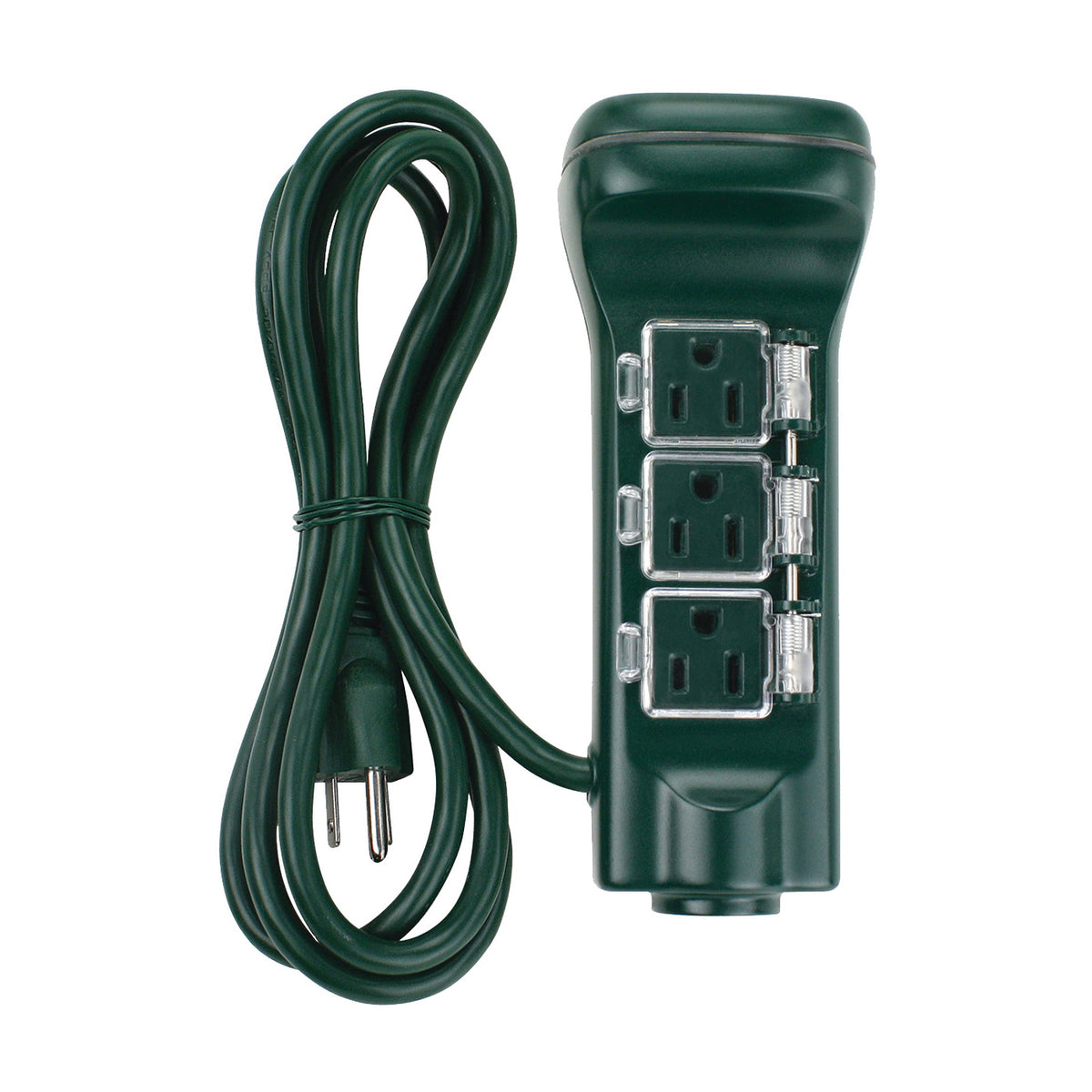 PowerZone ORCDTSTK6 Timer Touch and Ground Stake, 15 A, 125 V, 1875 W, 6 -Outlet, 24 hrs Time Setting