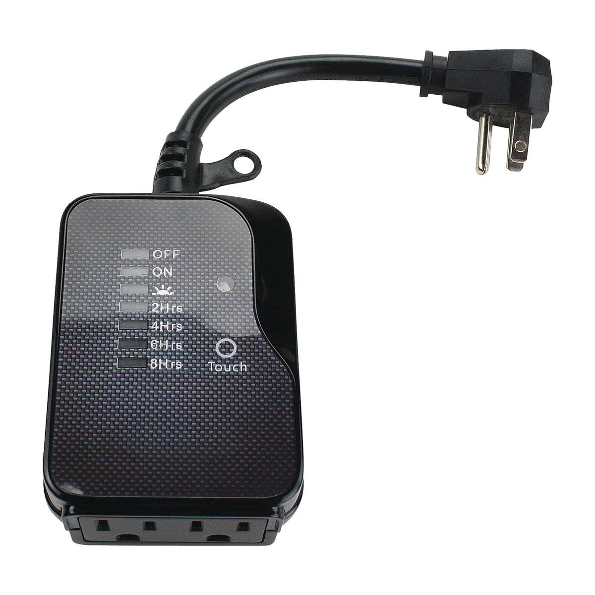 PowerZone ORTNOCDT2 Countdown Timer, 15 A, 125 V, 1875 W, 2 -Outlet, 24 hrs Time Setting