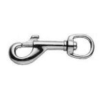 BARON 5025S-1/2 Leash Snap, 50 lb Working Load, Stainless Steel