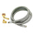 EZ-FLO 41045 Braided Dishwasher Connector Hose, 3/8 in Inlet, Compression Inlet, 3/8 in Outlet, Compression Outlet