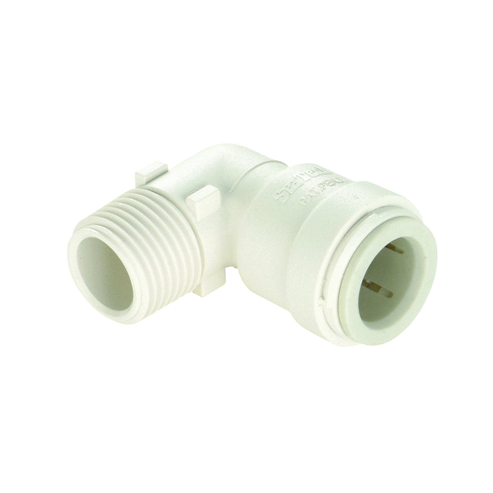 WATTS 3519B-1816 Pipe Elbow, 1 in, 90 deg Angle, Polysulfide, Off-White, 100 psi Pressure