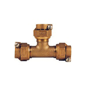 Legend T-4442NL Series 313-390NL Pipe Tee, 3/4 in, Pack Joint, Bronze, 100 psi Pressure