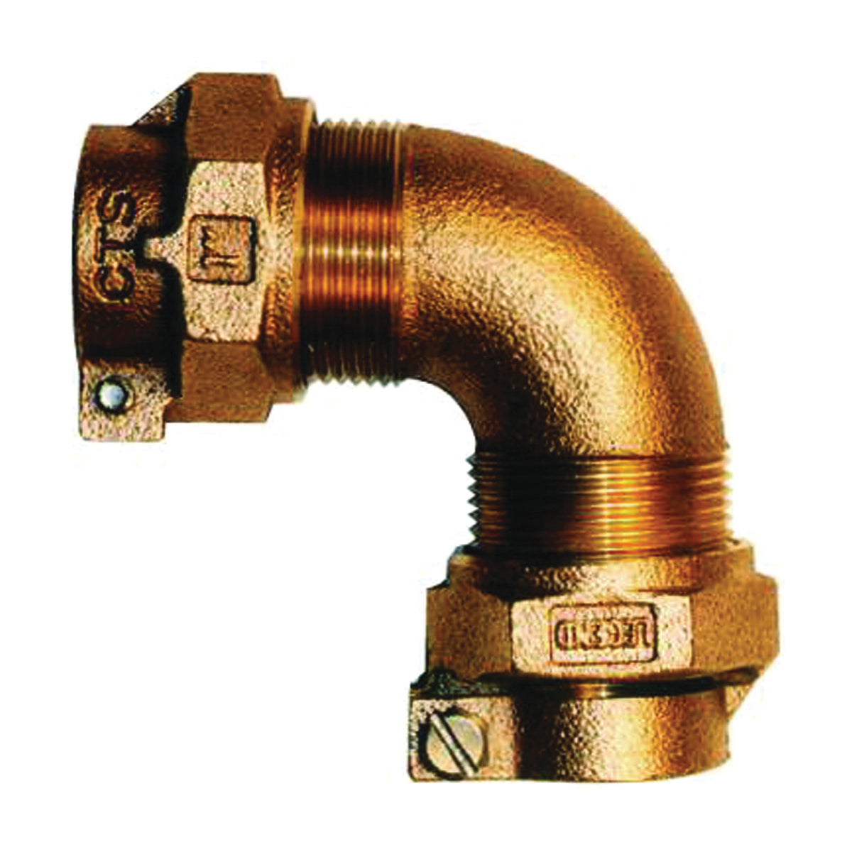Legend T-4411NL Series 313-335NL Pipe Elbow, 1 in, Pack Joint, 90 deg Angle, Bronze, 100 psi Pressure