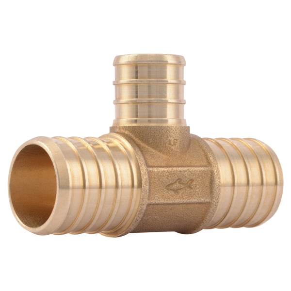SharkBite UC412LFA Reducing Pipe Tee, 3/4 x 1/2 in, 200 psi Pressure