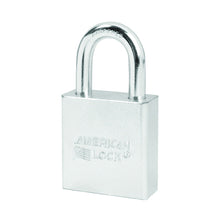 Load image into Gallery viewer, American Lock A5200D Padlock, Keyed Different Key, Open Shackle, 5/16 in Dia Shackle, 1-1/8 in H Shackle, Steel Body
