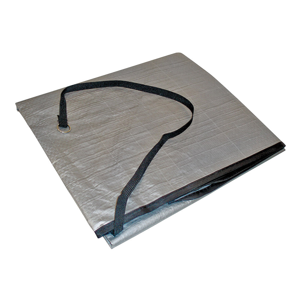 Frost King AC2H Window Air Conditioner Cover, 16 in L, 27 in W, 6 mil Thick Material, Polyethylene, Silver