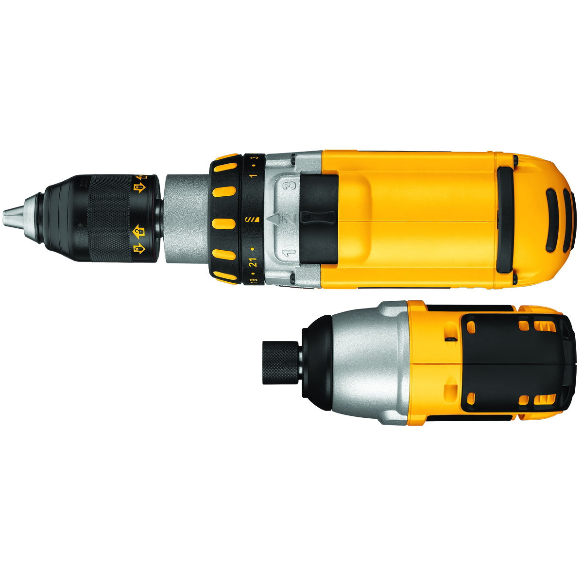 DeWALT XRP DC825KA Impact Driver Kit, Battery Included, 18 V, 2.4 Ah, 1/4 in Drive, Hex Drive, 2700 ipm