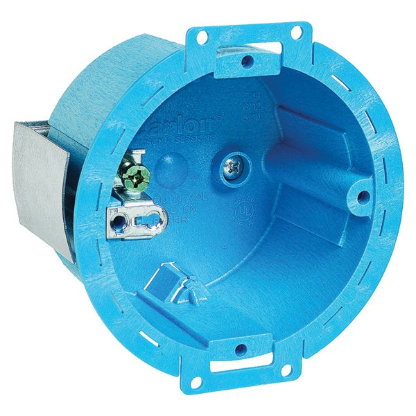 Carlon BH614R Ceiling Fan Box, 2-3/8 in D, 1 -Gang, PVC, Blue