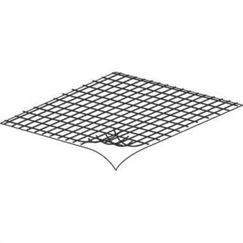 Make-2-Fit P 8095 Screen Repair Kit, 3 in L, 3 in W, Fiberglass, Gray