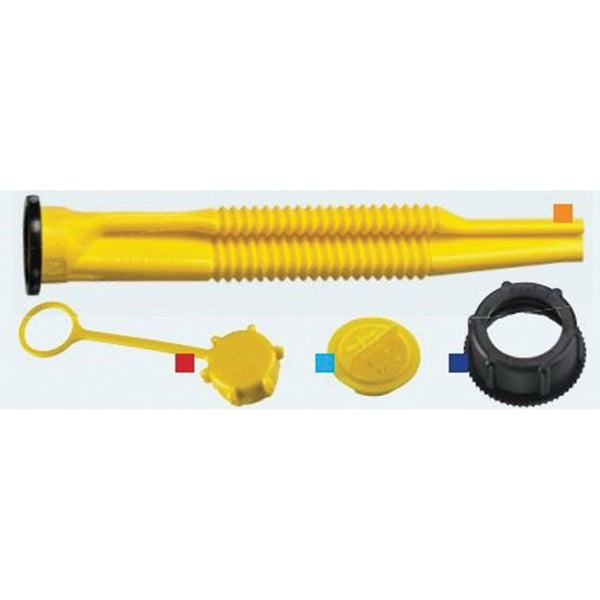 Scepter 03647 Replacement Spout Kit, Polyethylene, Black/Yellow