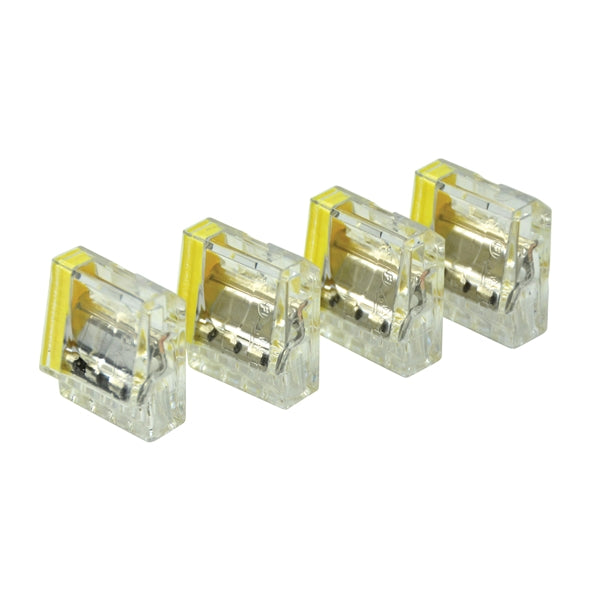 GB PushGard 10-PC4 Wire Connector, 12 to 22 AWG Wire, Copper Contact, Polycarbonate Housing Material, Yellow