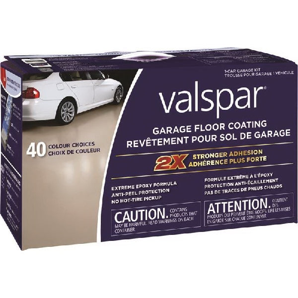 Valspar 81027C Floor Coating Kit, High-Gloss, 3.78 L
