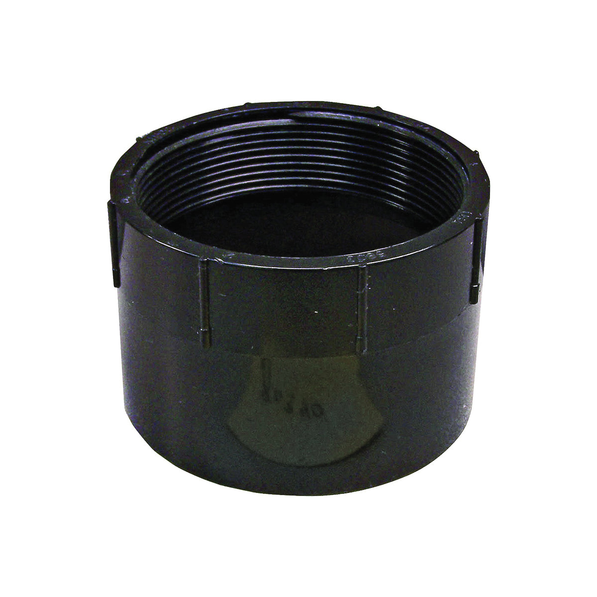 GENOVA 800 Series 80315 Pipe Adapter, 1-1/2 in, Hub x FIP, ABS, SCH 40 Schedule