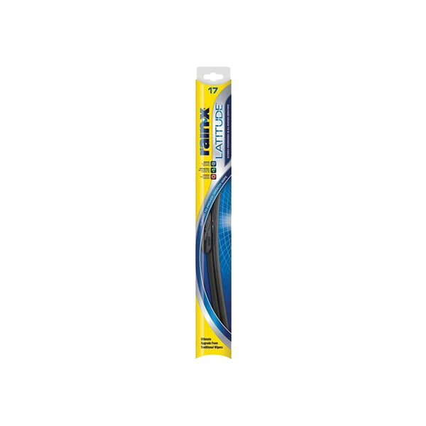 Rain-X Latitude 5079283-1/5079283 Winter Wiper Blade, 17 in, Curved Blade, Rubber