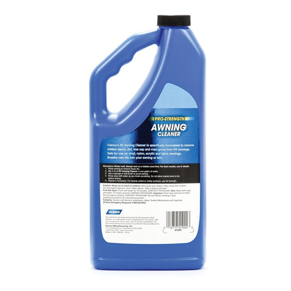 CAMCO 41024 Awning Cleaner, 32 oz Bottle, Liquid, Fresh Fragrance