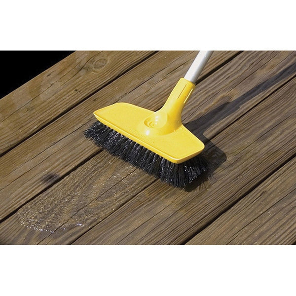 Mr. LongArm Woodmates Telewash II 8689 Deck Brush, 3.5 to 6.1 ft OAL