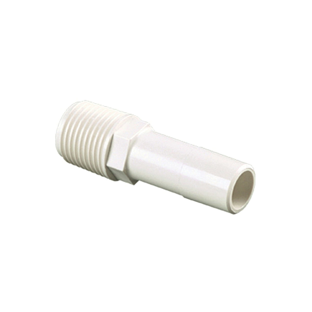 WATTS 35 Series 3527-1008 Stem Connector, 1/2 in, CTS x MPT, Polypropylene, Off-White