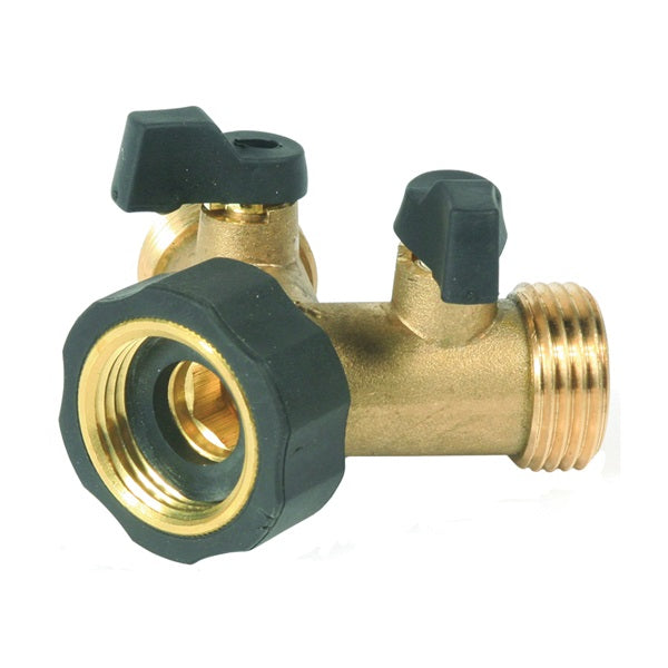 CAMCO 20123 Shut-Off Valve, Male x Female Thread, 60 psi Pressure, Brass