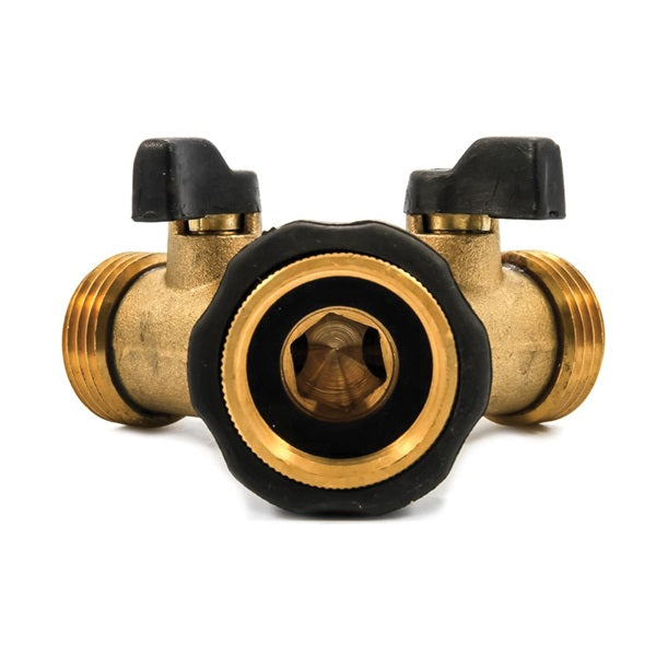 CAMCO 20123 Shut-Off Valve, Male x Female Thread, 60 psi Pressure, Brass