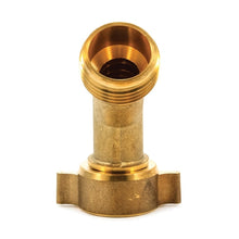 Load image into Gallery viewer, CAMCO 22605 Hose Elbow with Gripper, Male Thread x Hose Barb, Brass
