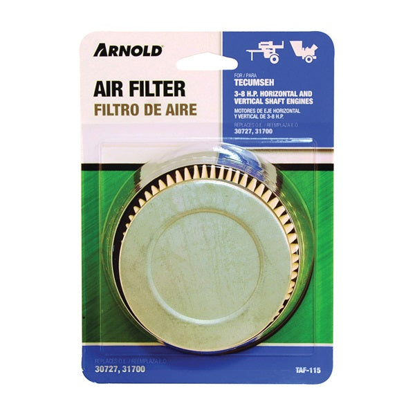 ARNOLD TAF-115 Replacement Air Filter, For: Tecumseh 3 to 8 hp Horizontal and Vertical Shaft Engines