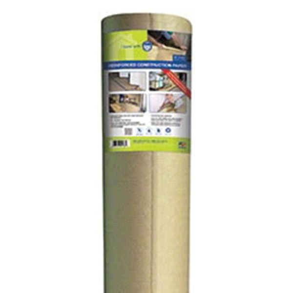 IPG K73214 Reinforced Construction Paper, 300 ft L, 36 in W, Kraft Paper