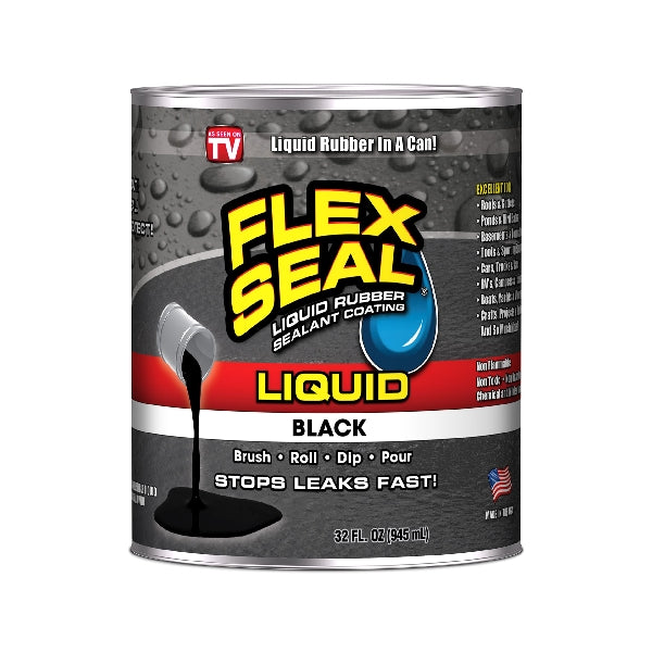 Flex Seal LFSBLKR32 Flex Seal, Black, 32 oz