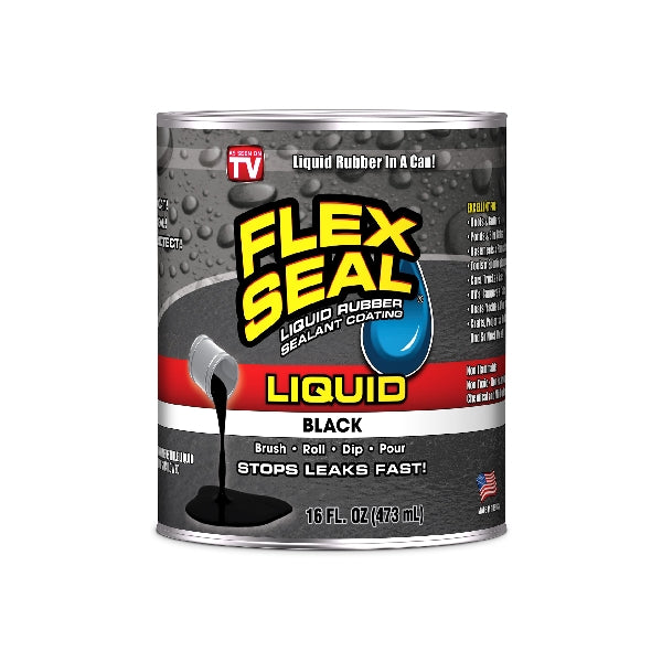 Flex Seal LFSBLKR16 Flex Seal, Black, 16 oz