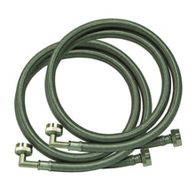 Load image into Gallery viewer, EASTMAN 48377 Washing Machine Discharge Hose, 3/4 in ID, 5 ft L, FHT x FHT, Stainless Steel
