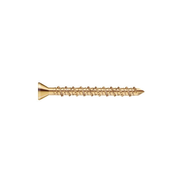 GRK Fasteners CALIBURN 57156 Heavy-Duty Concrete Screw, 1/4 in Dia, 2-1/4 in L, 2120 lb, Steel