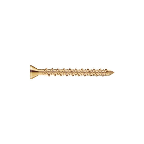 GRK Fasteners CALIBURN 57153 Heavy-Duty Concrete Screw, 1/4 in Dia, 1-3/4 in L, 1505 lb, Steel