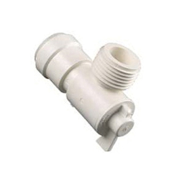 WATTS 3558-1014/P-683 Angle Stop Valve, Plastic Body