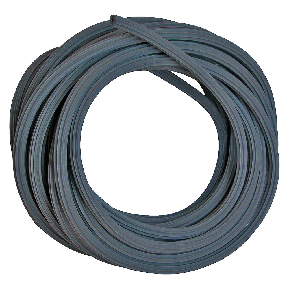 Make-2-Fit P 7520 Screen Retainer Spline, 0.155 in D, 25 ft L, Vinyl, Black, Round