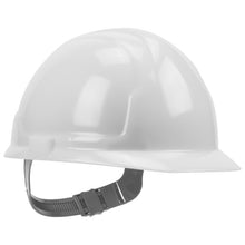 Load image into Gallery viewer, SAFETY WORKS SWX00344 Hard Hat, 4-Point Textile Suspension, HDPE Shell, White, Class: E
