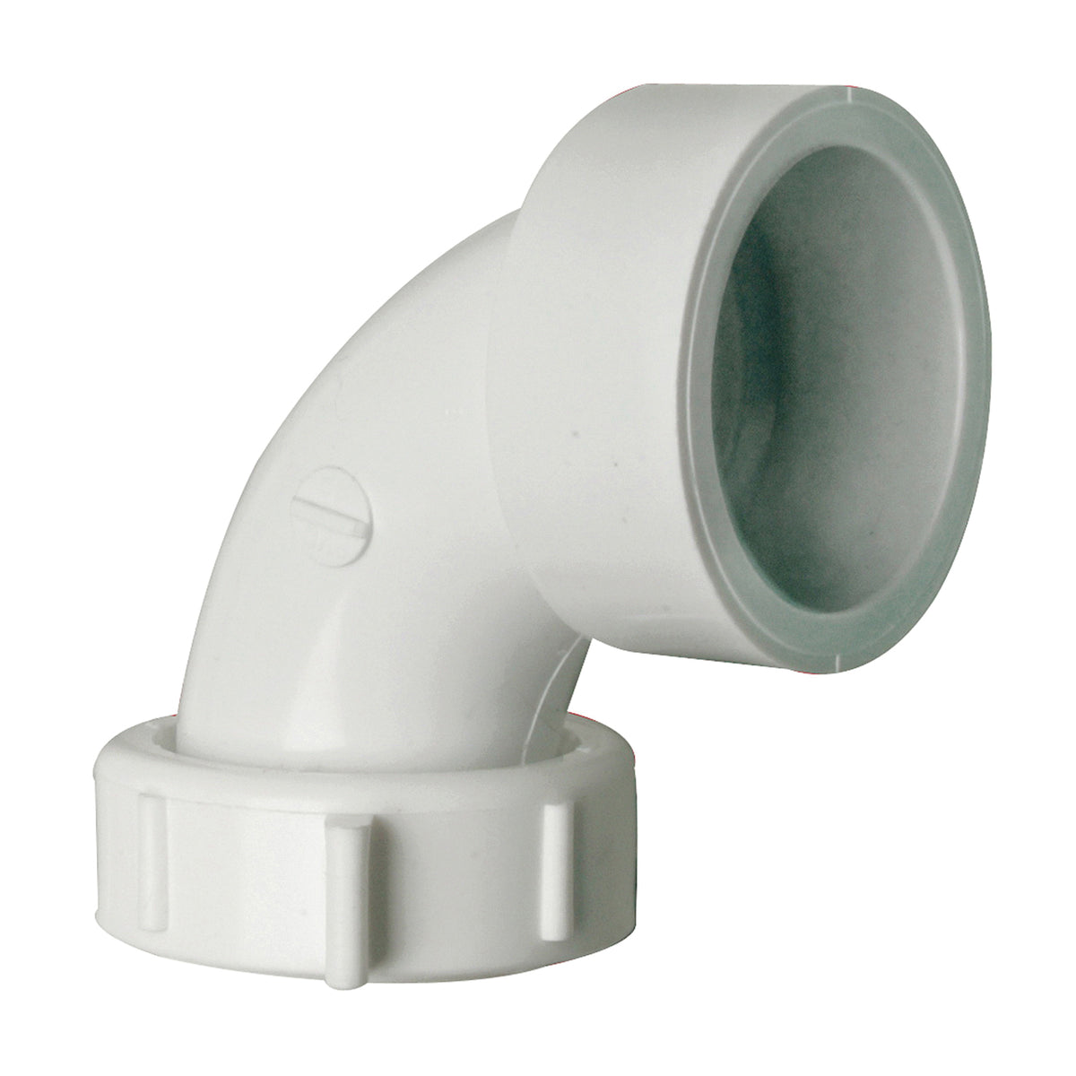 Plumb Pak PP55-11 Sink Trap Pipe Elbow, 1-1/2 in, 90 deg Angle, PVC