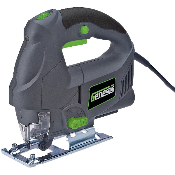 Genesis GJS450 Jig Saw, 4.5 A, 5/16 in Steel, 2-1/2 in Wood Cutting Capacity, 500 to 3000 spm