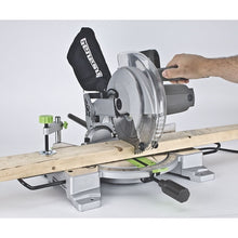 Load image into Gallery viewer, Genesis GMS1015LC Miter Saw, 10 in Dia Blade, 4600 rpm Speed, 45 deg Max Miter Angle, 45 deg Max Bevel Angle
