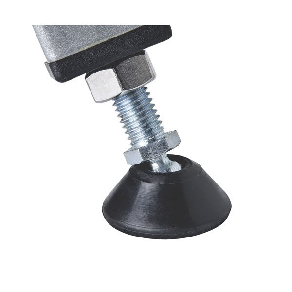 Genesis GMSS400W Miter Saw Stand, 400 lb, 41-1/4 to 110 in W Stand, 32-1/4 to 39 in H Stand, Steel