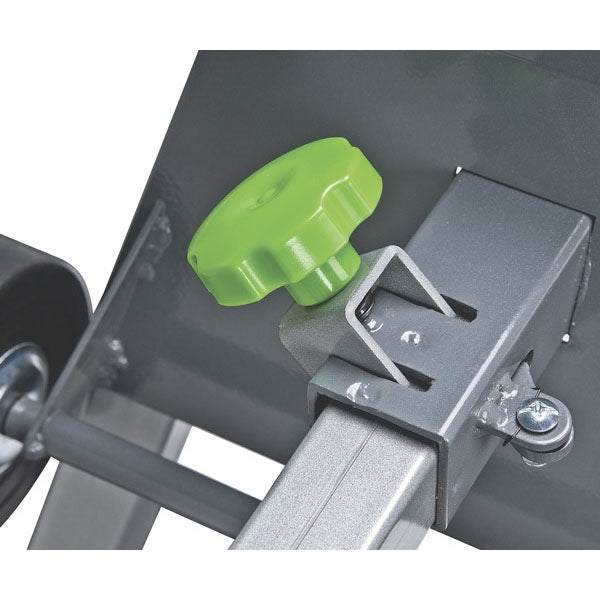 Genesis GMSS400W Miter Saw Stand, 400 lb, 41-1/4 to 110 in W Stand, 32-1/4 to 39 in H Stand, Steel