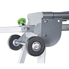 Load image into Gallery viewer, Genesis GMSS400W Miter Saw Stand, 400 lb, 41-1/4 to 110 in W Stand, 32-1/4 to 39 in H Stand, Steel
