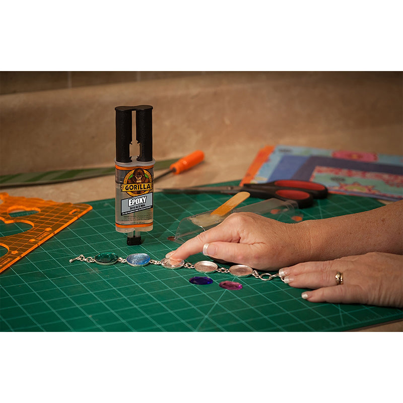 Gorilla 4200102 Epoxy Glue, Translucent, Liquid, 0.85 oz Syringe