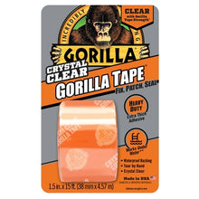 Load image into Gallery viewer, Gorilla 6015002 Tape, 5 yd L, 1-1/2 in W
