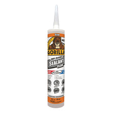 Load image into Gallery viewer, Gorilla 8050002 Silicone Sealant, Clear, 1 days Curing, -40 to 350 deg F, 10 oz Cartridge
