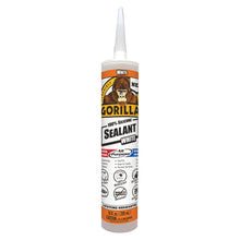 Load image into Gallery viewer, Gorilla 8060002 Silicone Sealant, White, 1 days Curing, -40 to 350 deg F, 10 oz Cartridge
